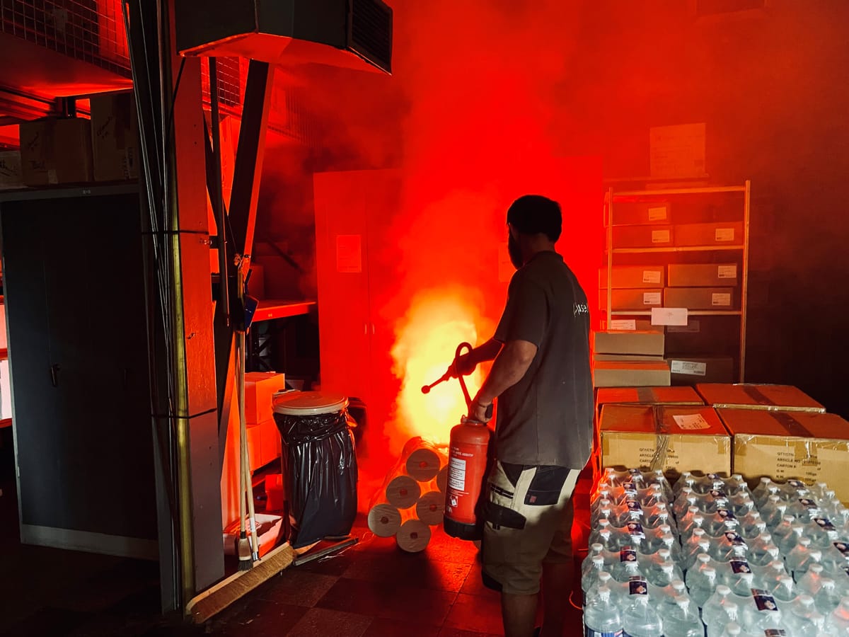 Formation sécurité incendie et maniement d'extincteur Global Prévention